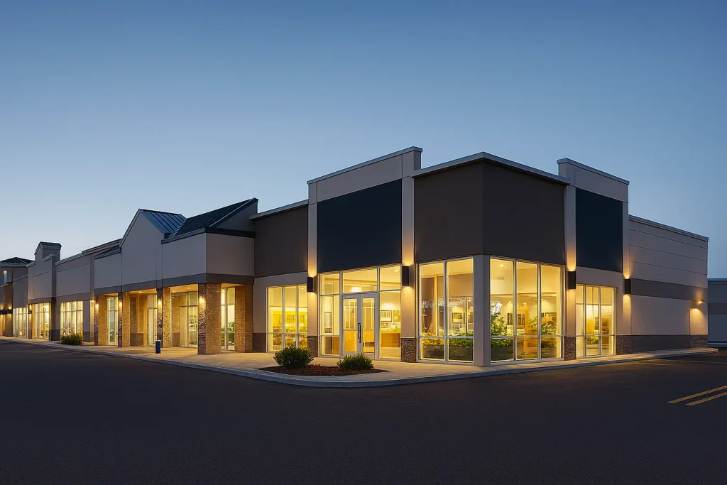 Geomap Settore Retail e Centri Commerciali