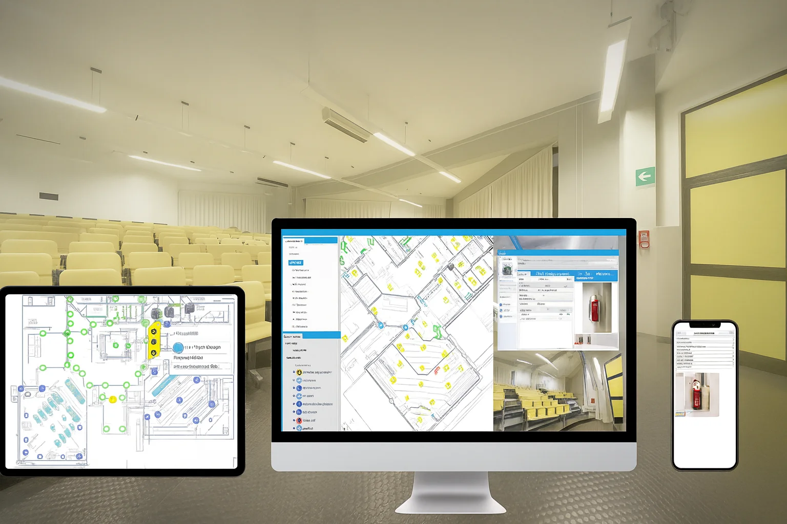 Software facility management CMMS Geomap