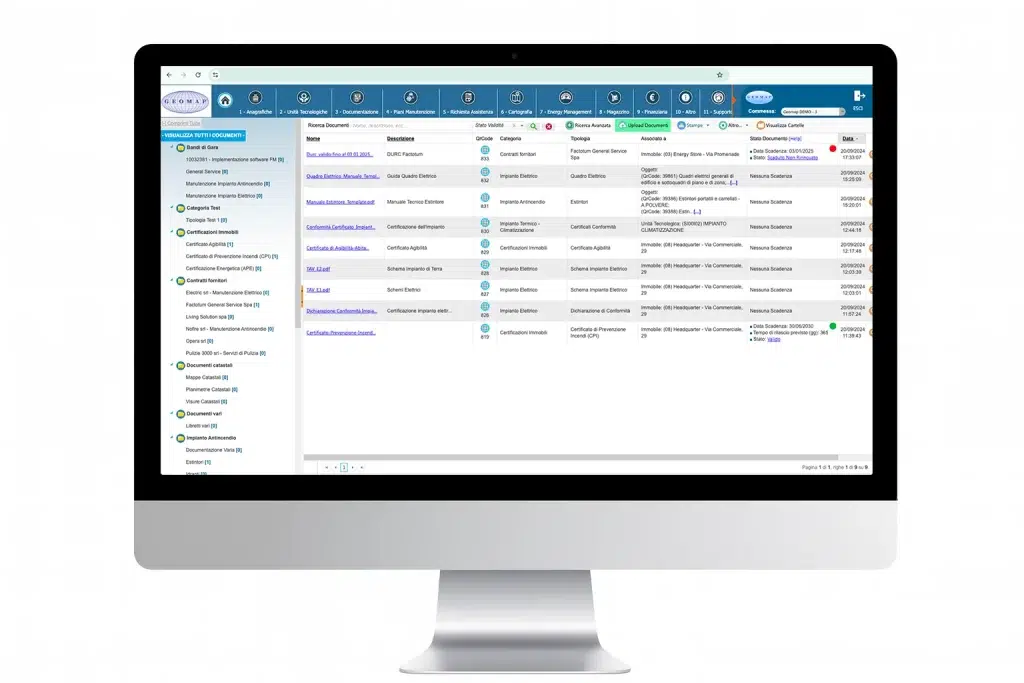 gestione documentale geomap fms